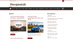 Desktop Screenshot of five-speed.dk